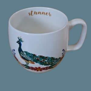 Opalhouse Peacock Coffee Mug